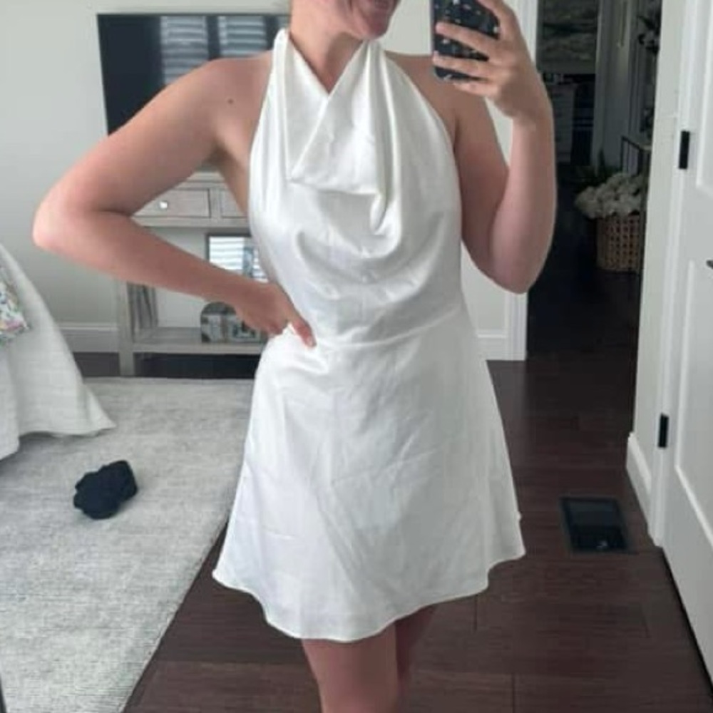 Abercrombie Halter Mini Dress